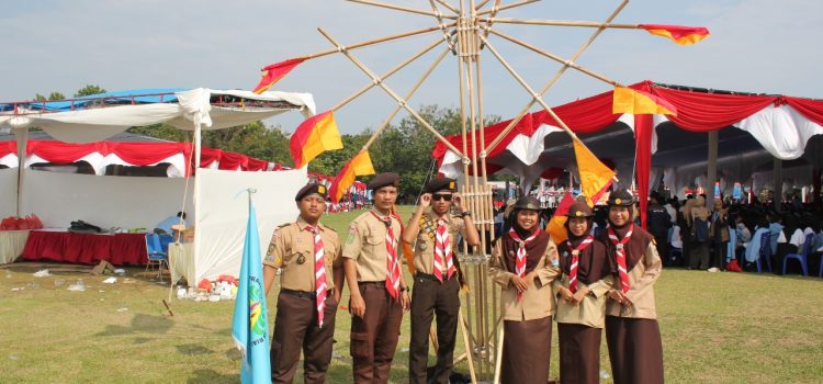 Mahasiswa Baru Universitas Riau diperkenalkan dengan Kegiatan UKM Pramuka UNRI