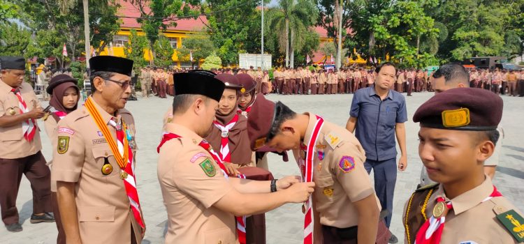 Prestasi Gemilang Kak Ricky Andrean sebagai Pramuka Garuda dari Gugusdepan 08-001 Universitas Riau